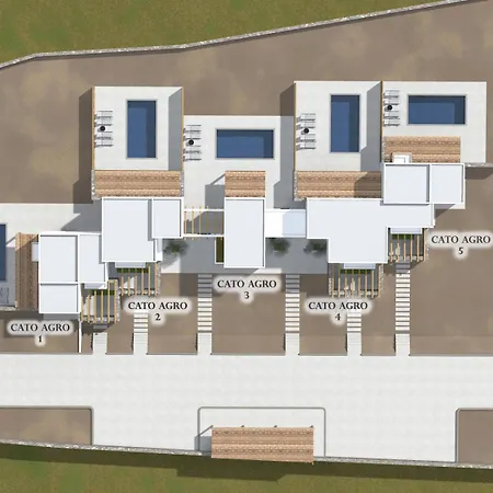 Cato Agro 2, Seafront With Private Pool Villa *